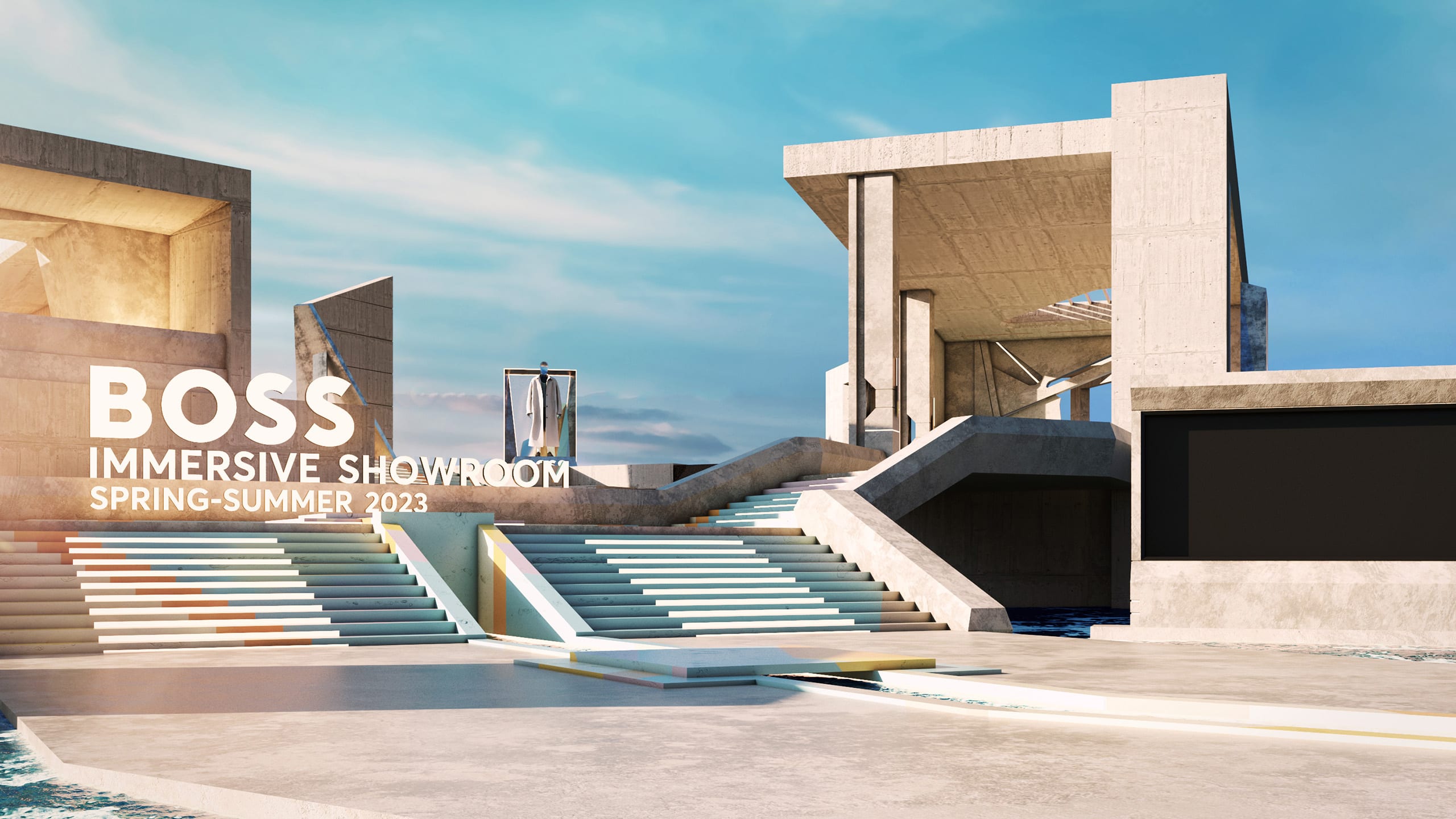 HUGO BOSS Immersive showroom metaverse