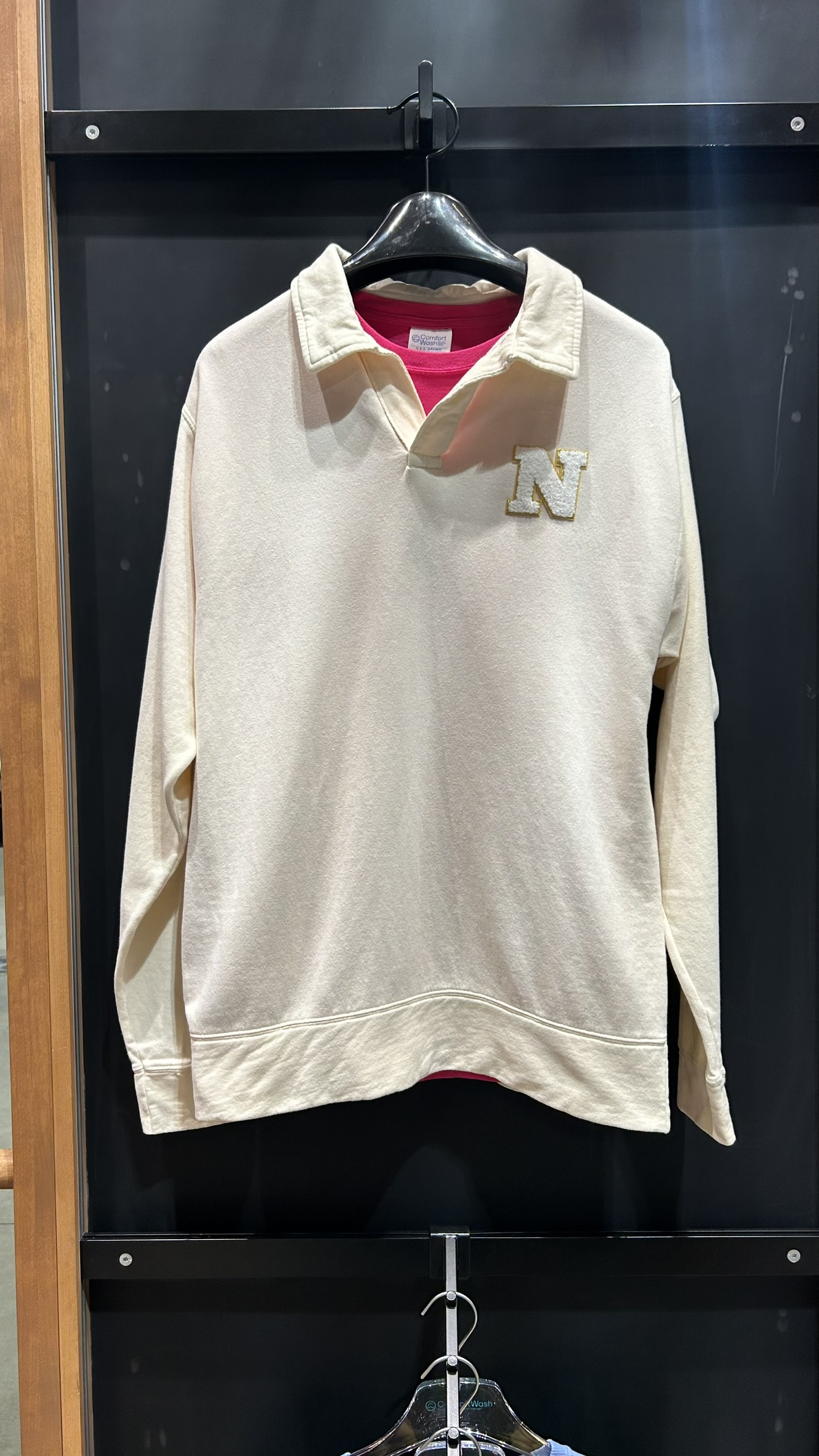 ComfortWash Gildan polo sweatshirt