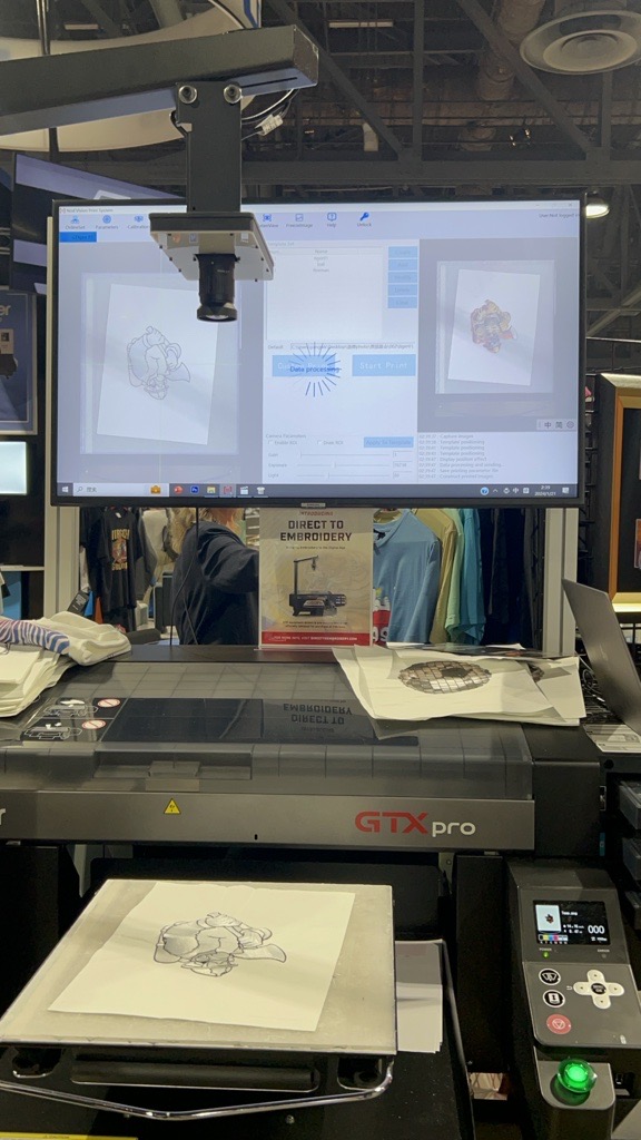 Hirsch Brother direct-to-embroidery