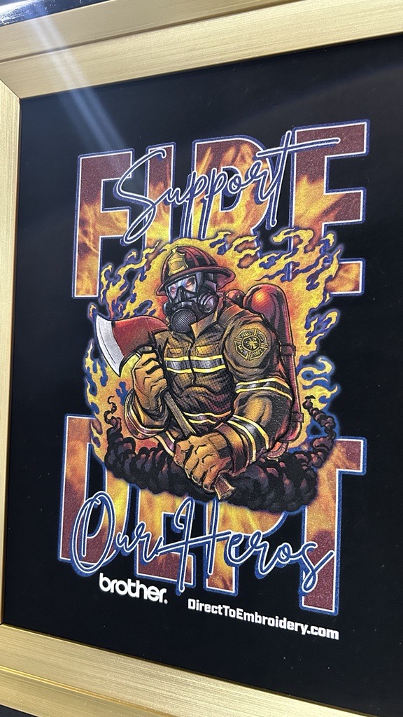Hirsch Brother direct-to-embroidery