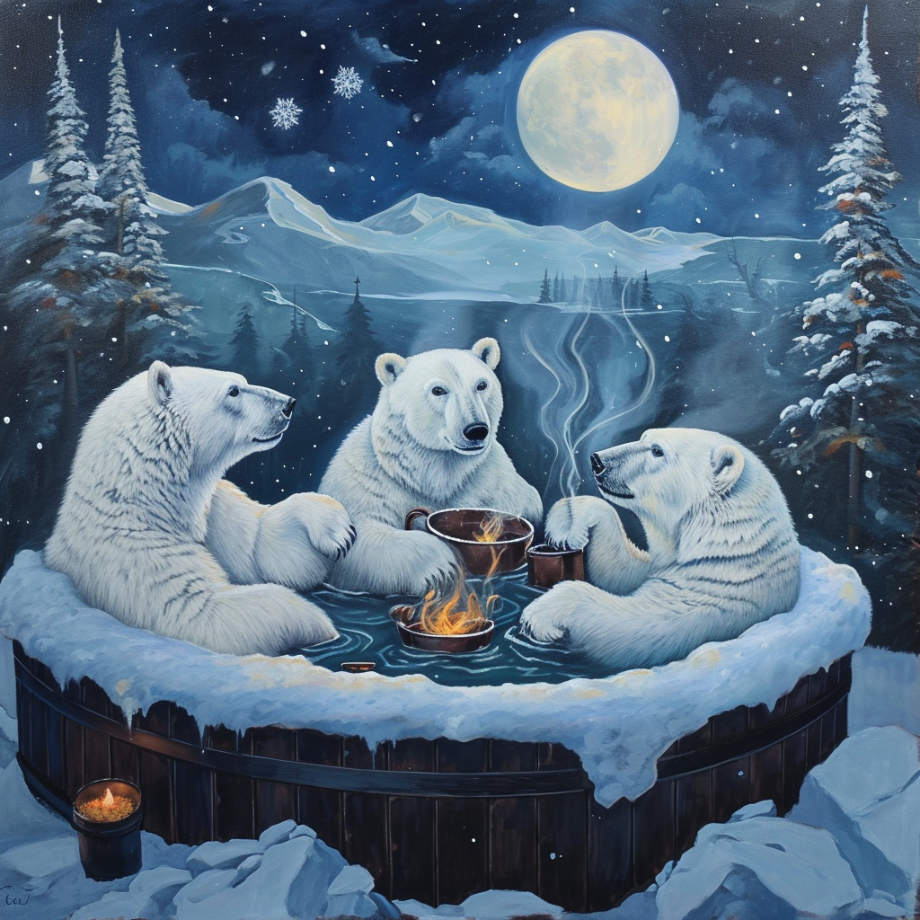 midjourney-polarbear