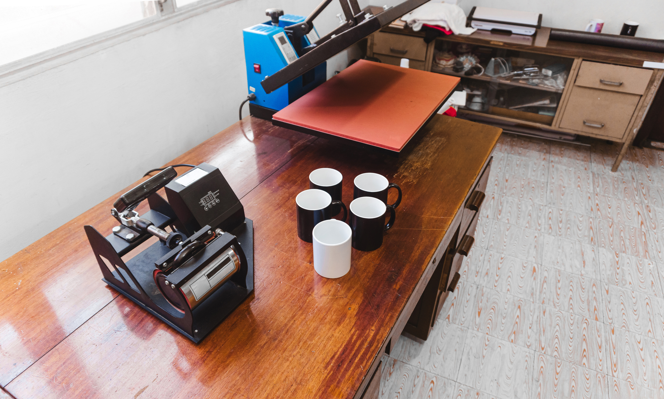 sublimation mug press