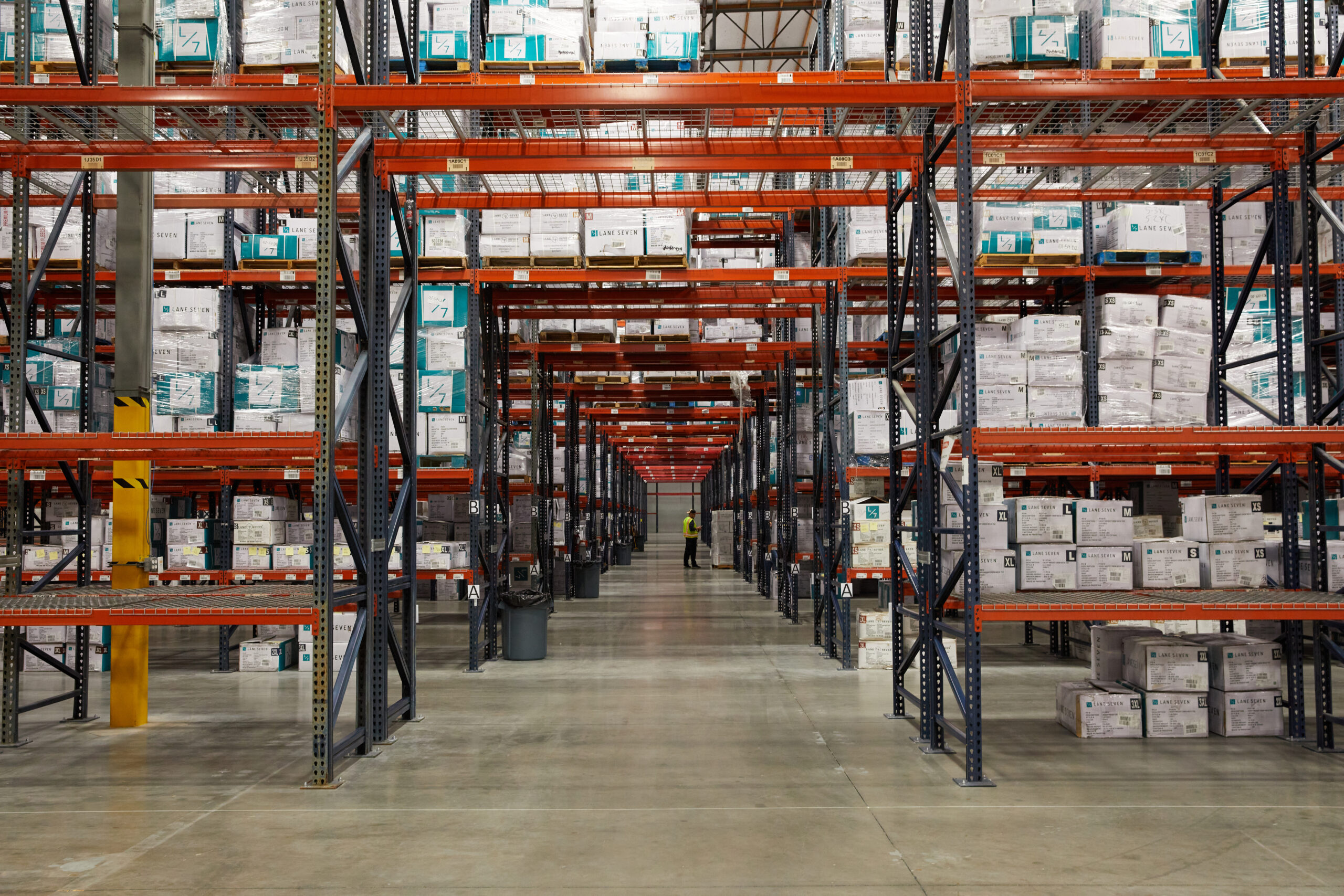 Lane Seven Apparel New North Carolina Warehouse