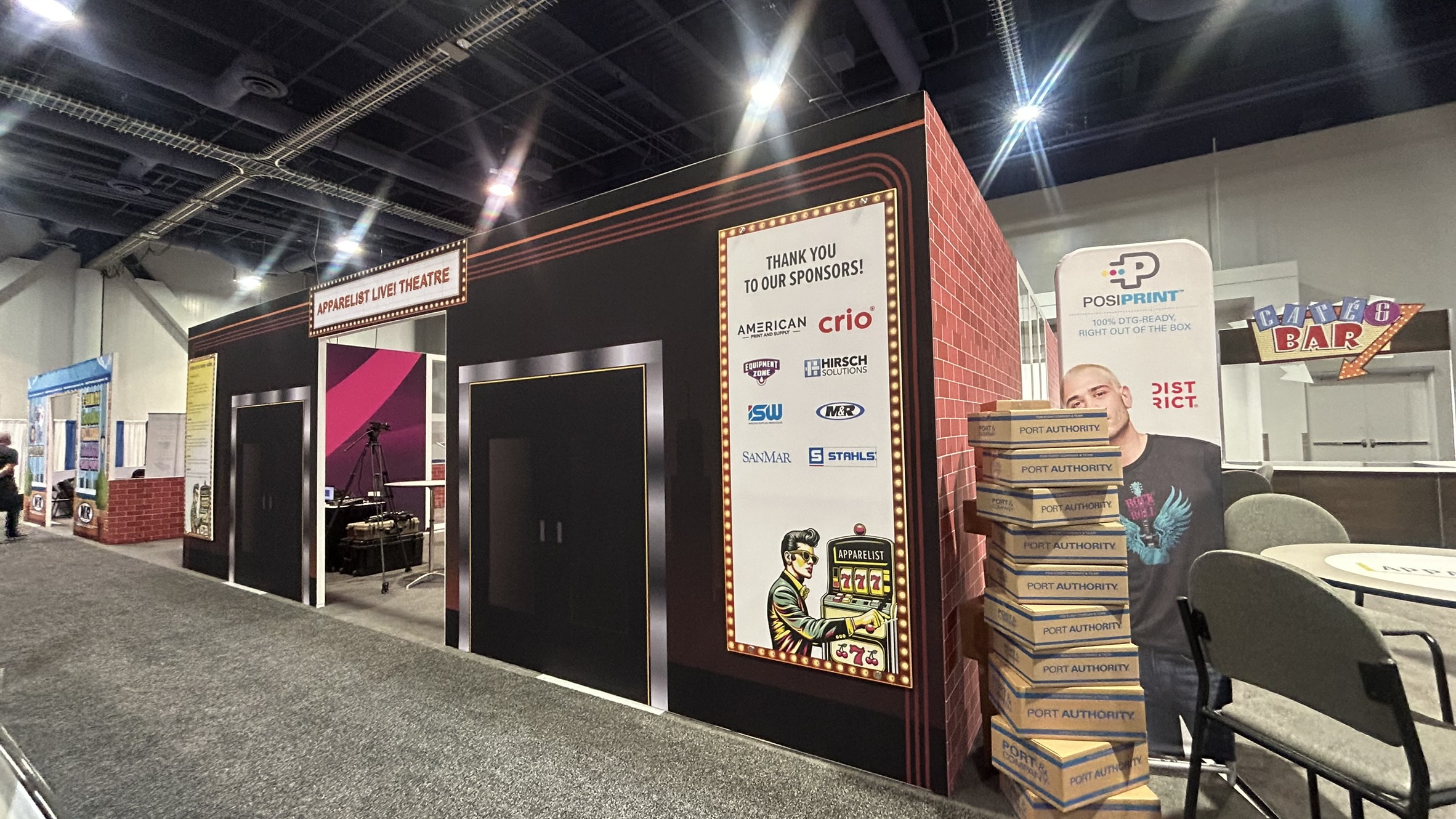 Apparel Zone at PRINTING United Expo