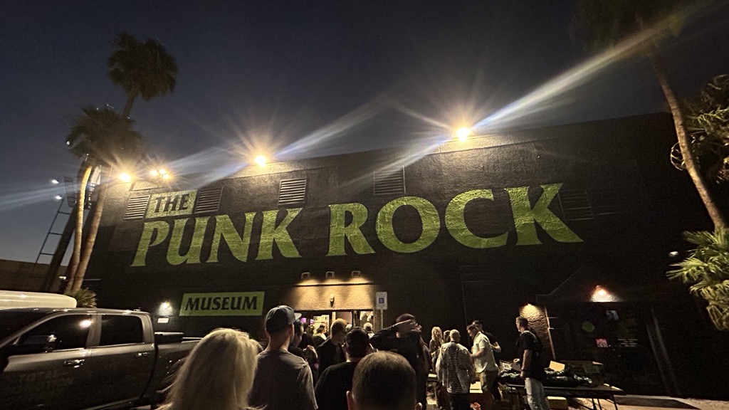 the punk rock museum entrance