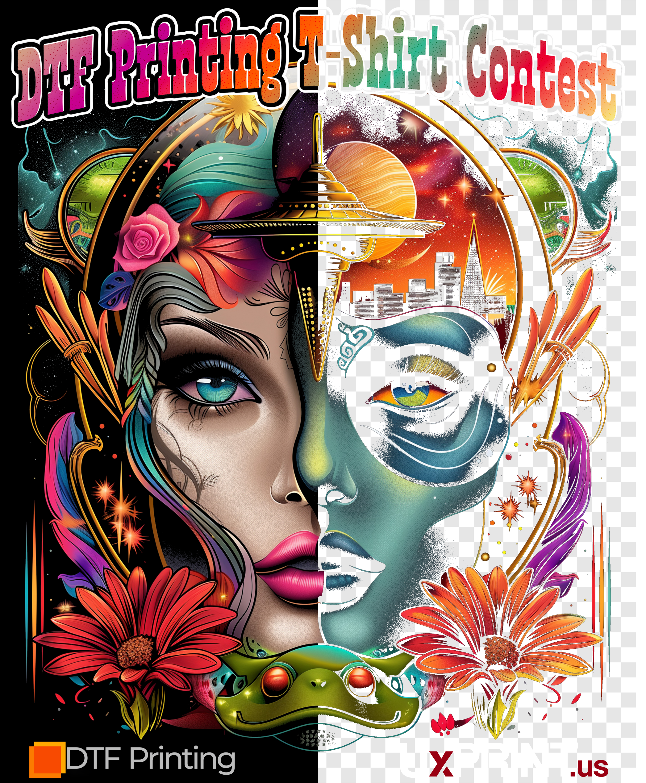 An image that depicts the transfer as a file within Corel