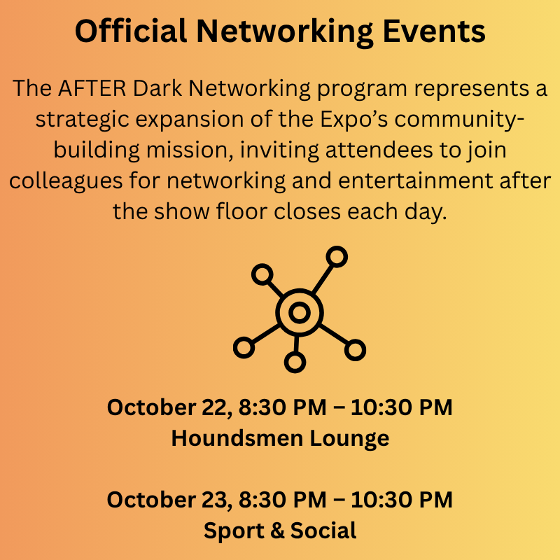 AFTER DARK networking events at PRINTING United Expo