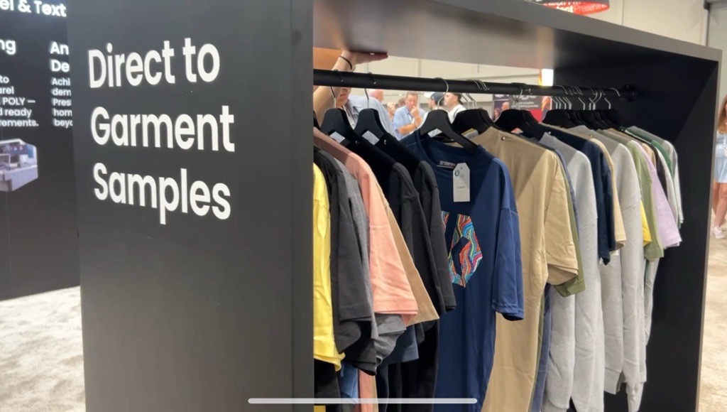 kornit direct-to-garment T-shirts
