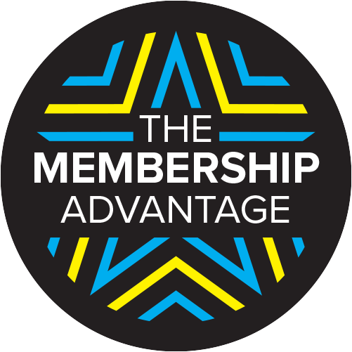 Star shape that read The Membership Advantage, highlighting PRINTING United Alliance membership