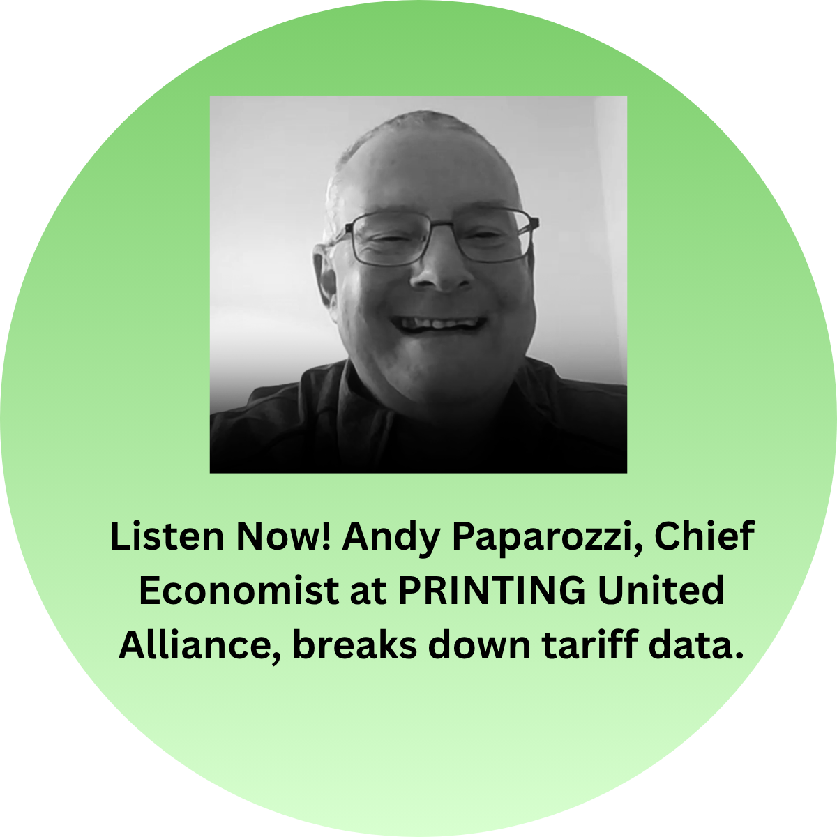 Graphic with Andy Paparozzi headshot