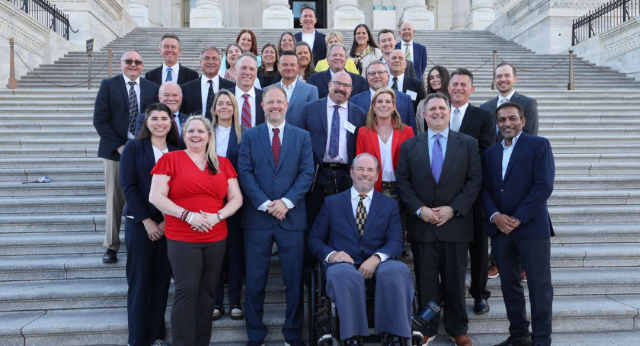group shot of people on capitol hill