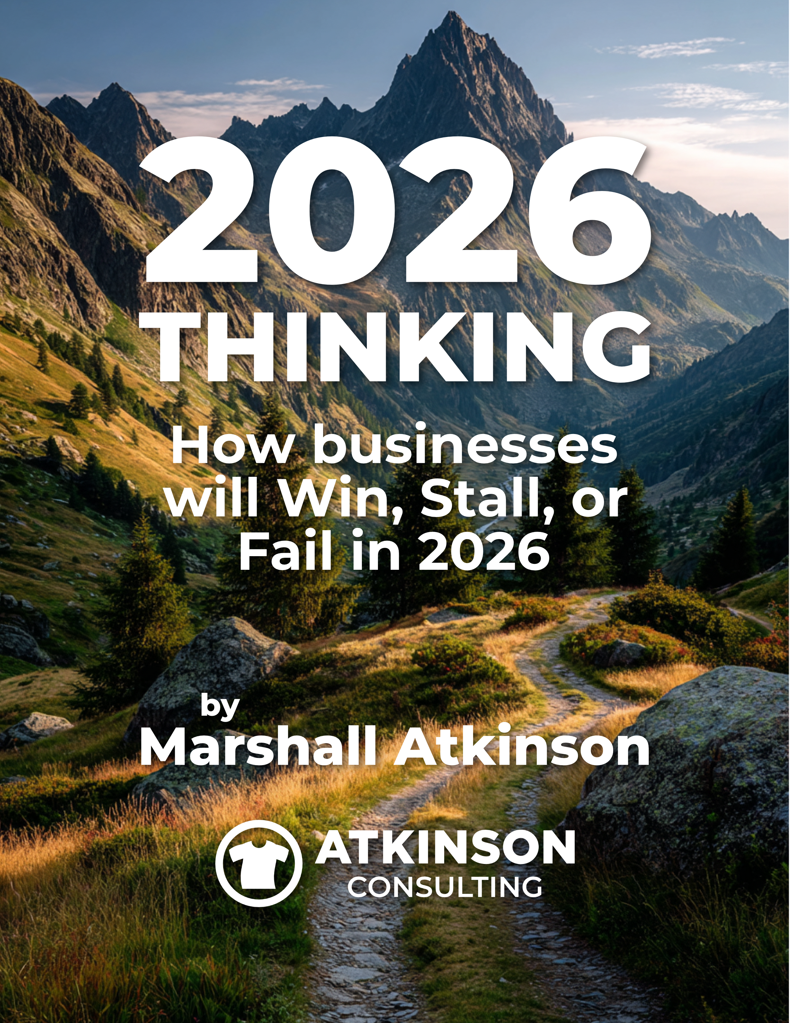 Book cover for @026 Thinking: How businesses will win, stall, or fail in 2026