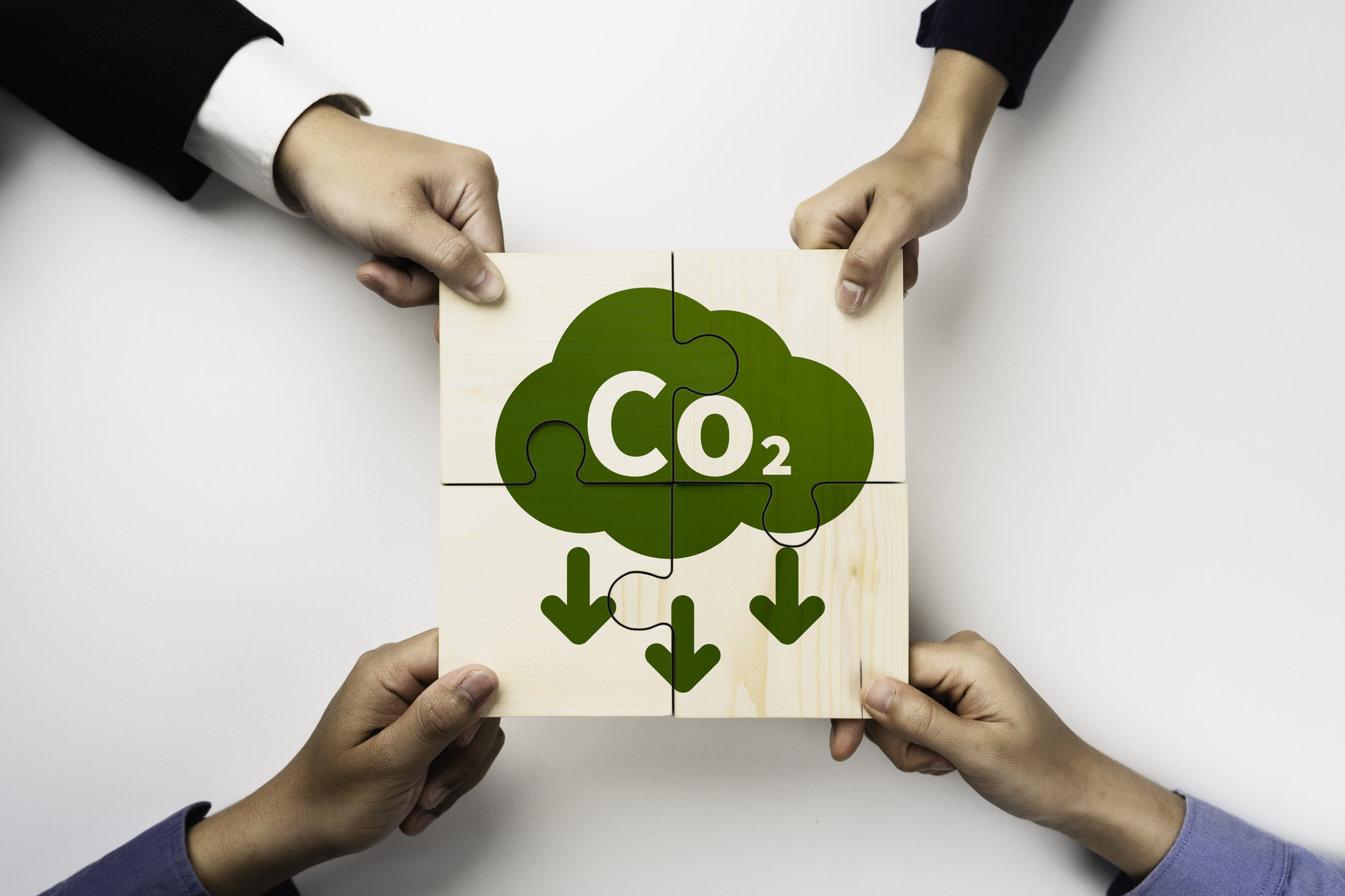 Concept of carbon reduction, and climate responsibility. footprint, clean energy, sustainability, renewable transition, environmental policy, and solve carbon emission problems to net zero goals.