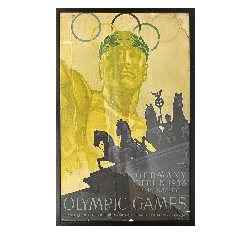berlin olympic games poster