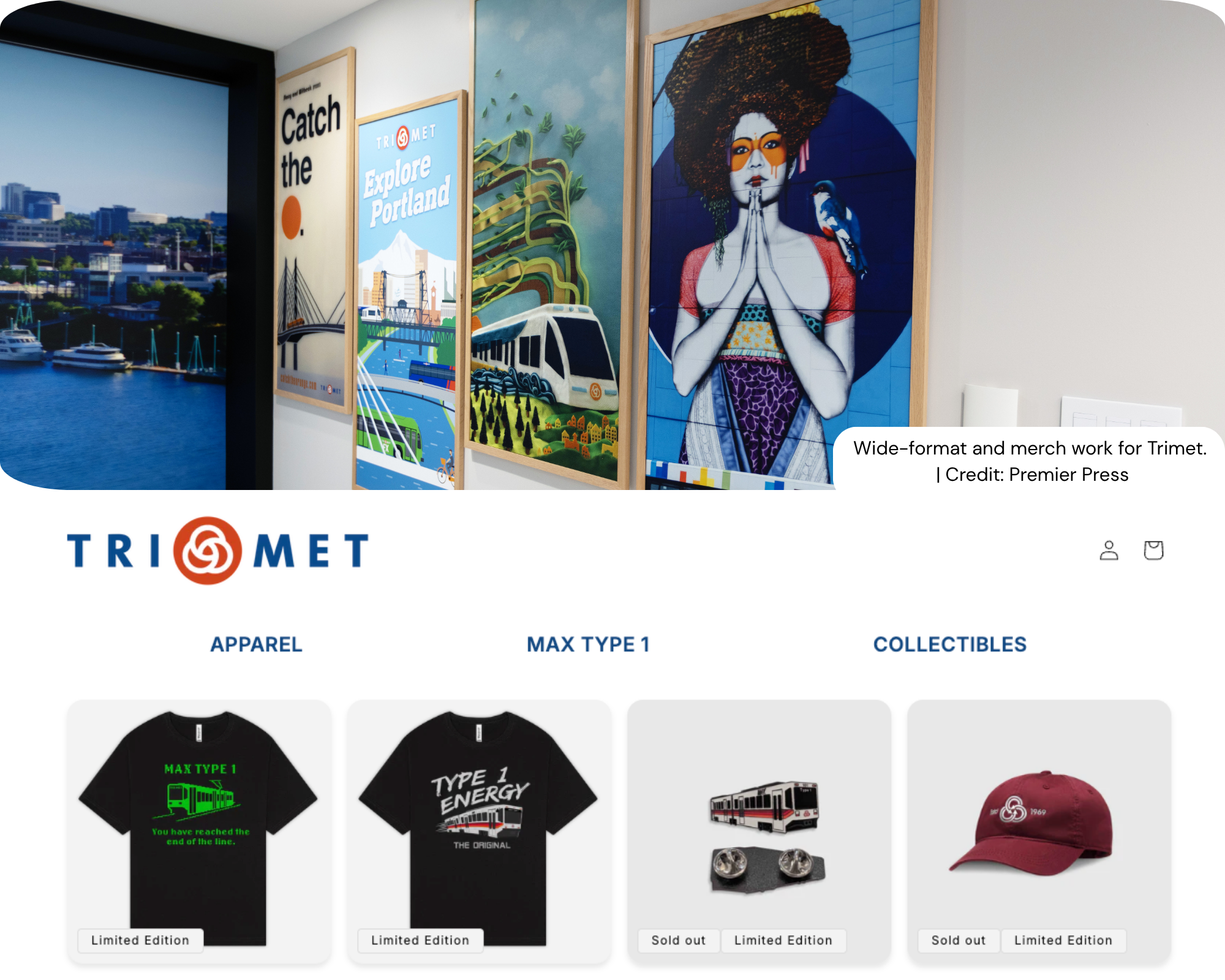 Premier Press Apparel and Wide-format Work