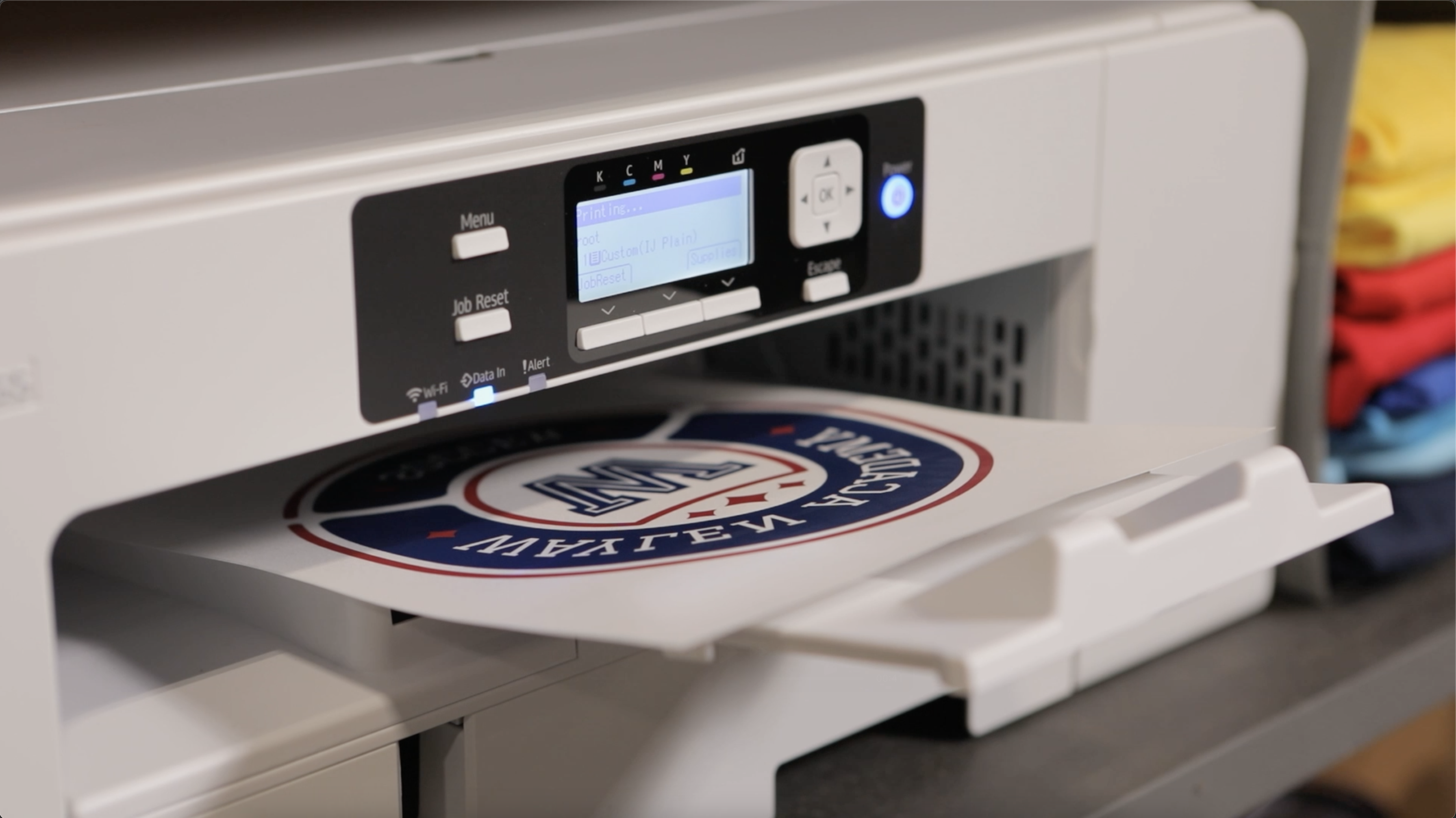 printed sublimation transfer