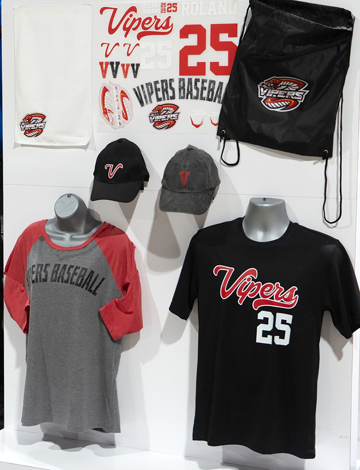 various printed items