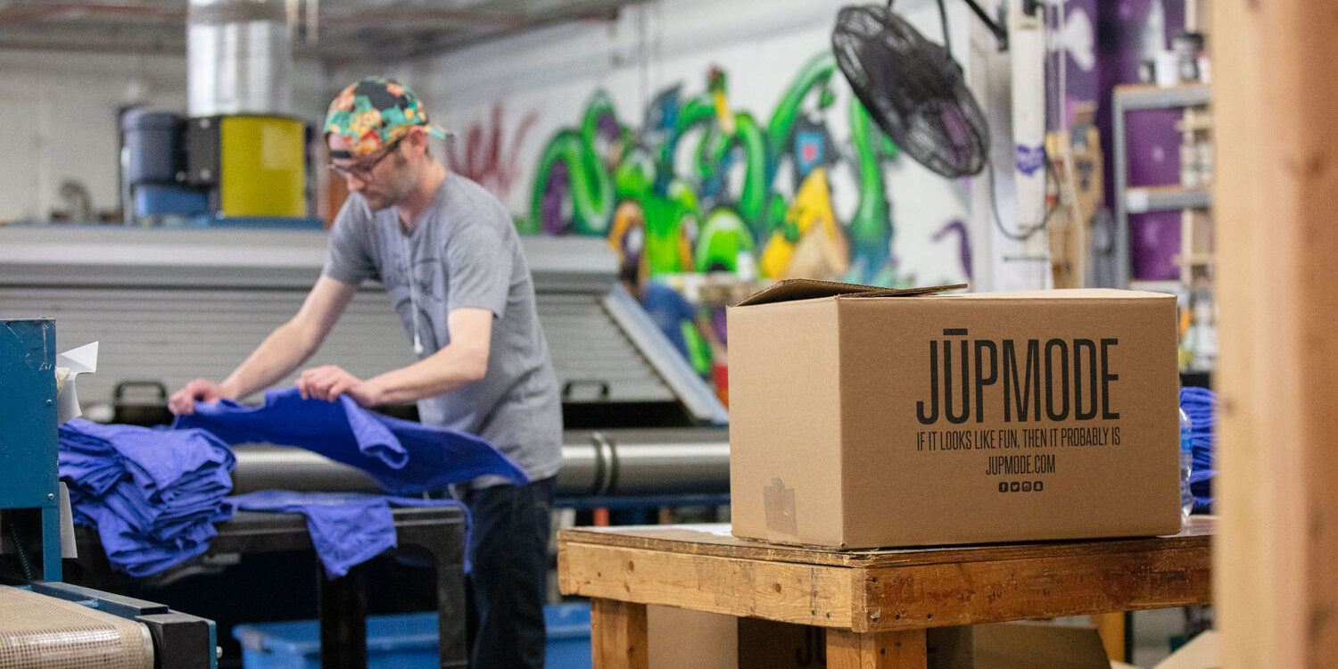 Jupmode screen printing