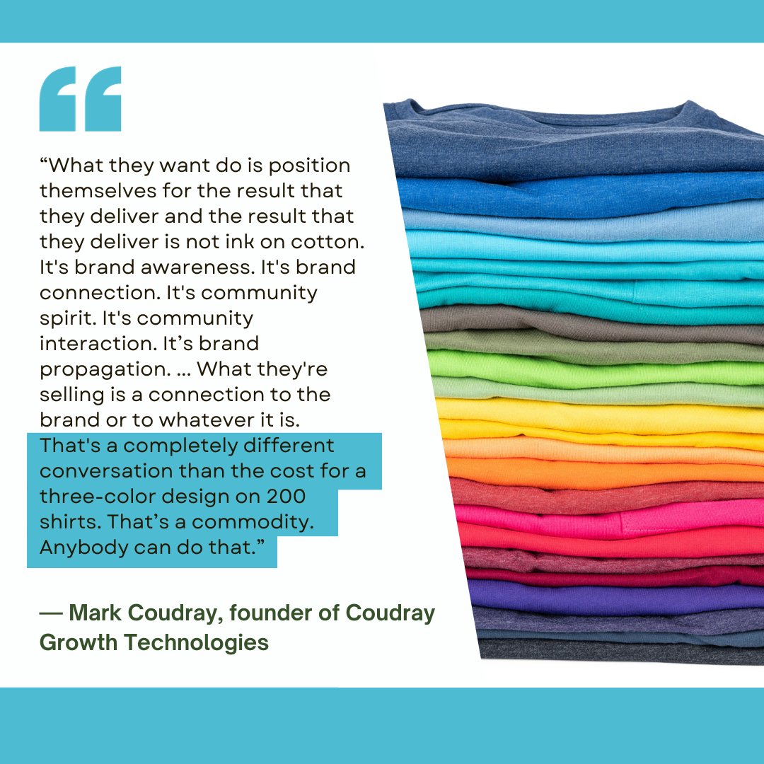 Apparel decoration pricing