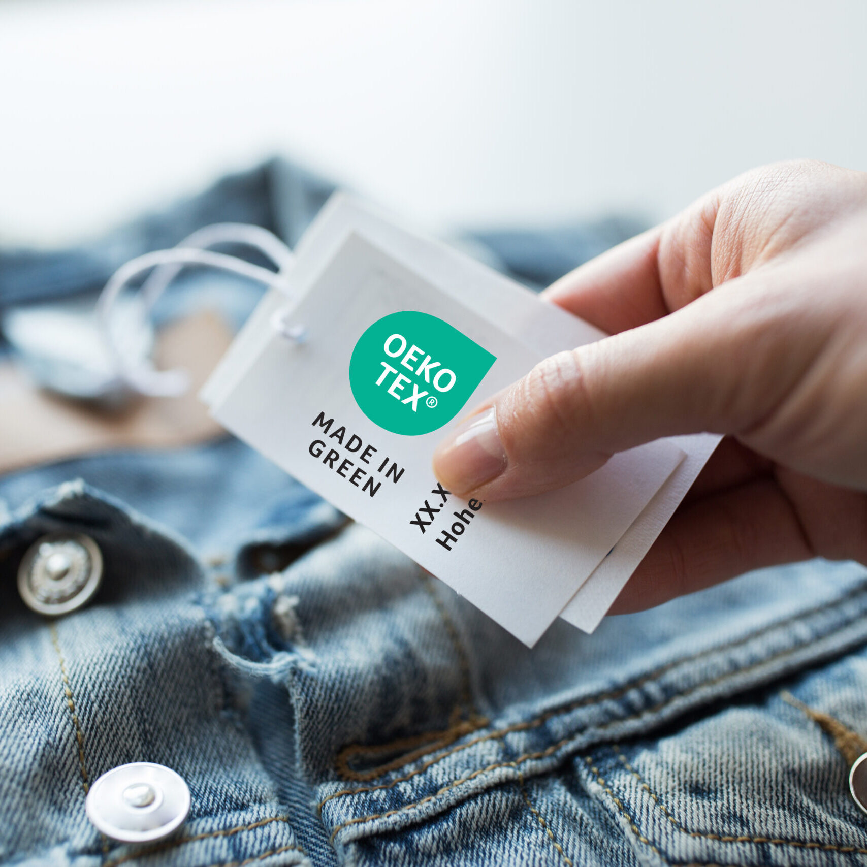 OEKO-TEX hang tag